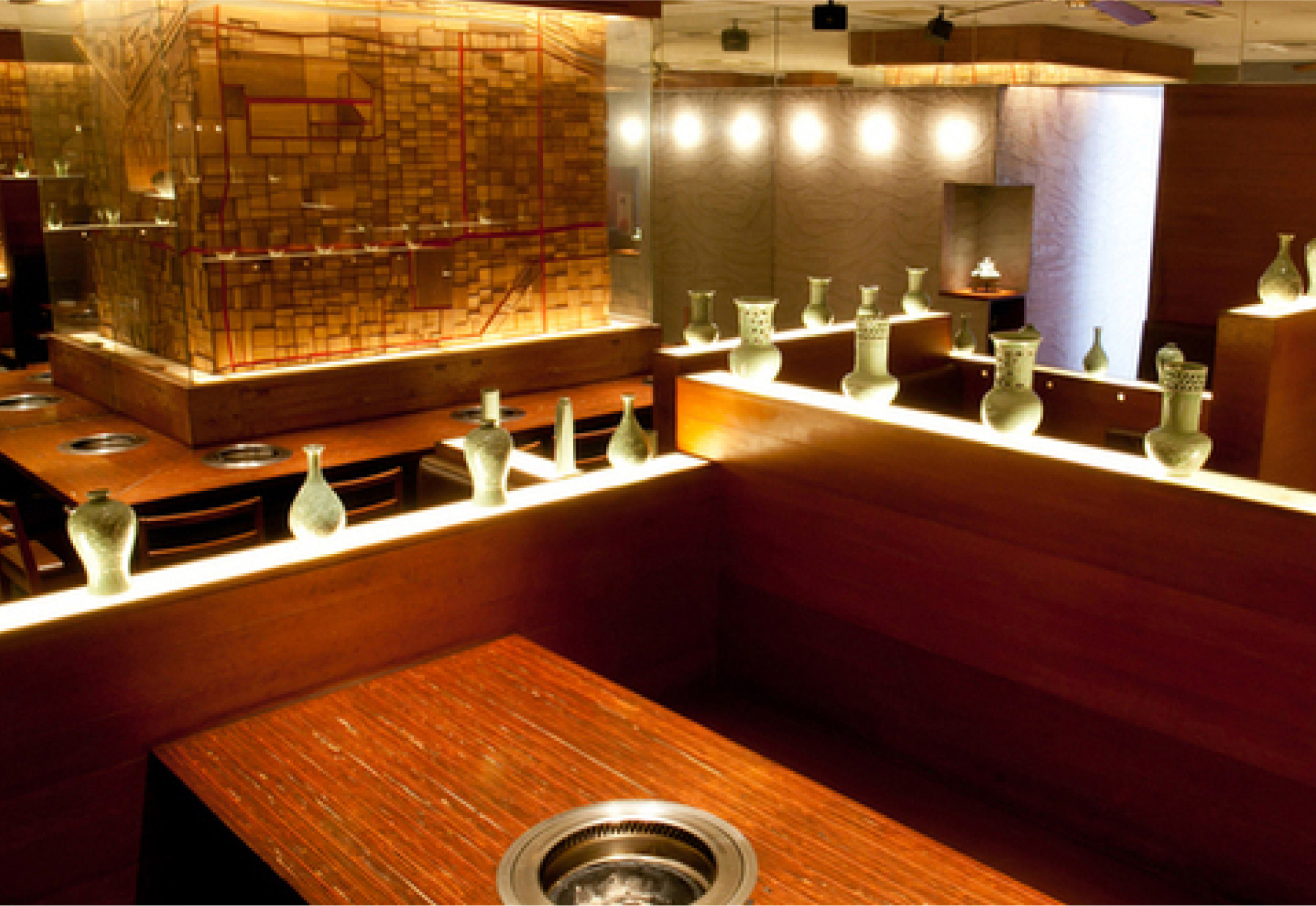 焼肉大仙の内装